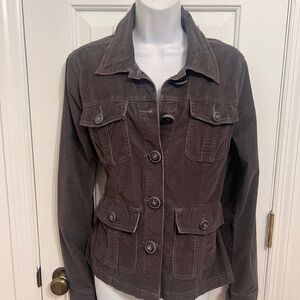 VGUC Nori Gray Grey Corduroy Jacket Size 1